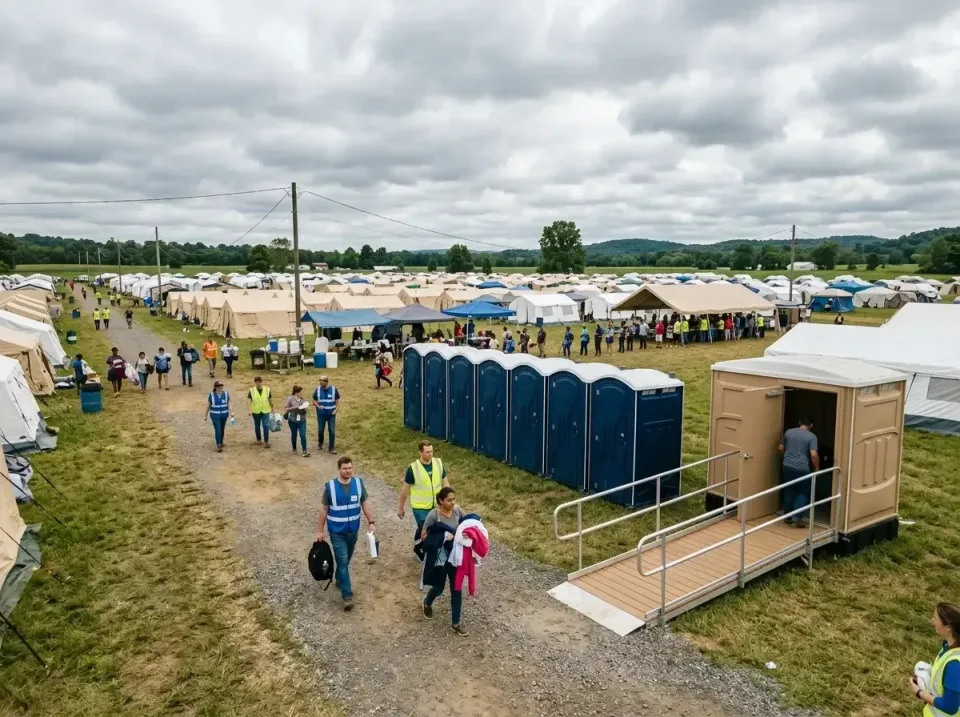 disaster-relief-camp-restrooms-010 — frequently asked questions, Dumpster & Portable Bathrooms Rental in Verona, VA